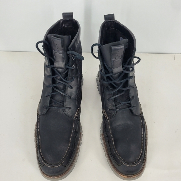 Cole Haan Shoe Men 13 M Zerogrand Waterproof Tall Boots Black - Picture 12 of 14